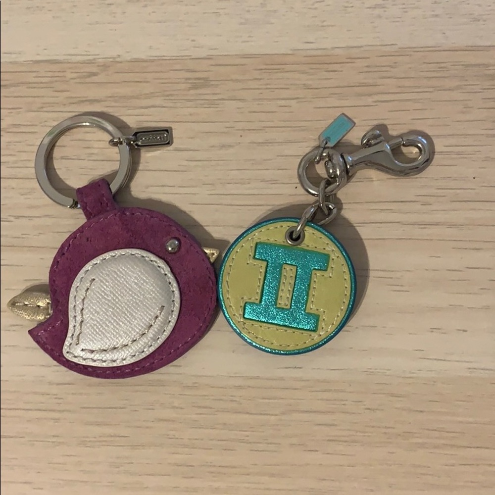 Coach Key Chains owl and Gemini